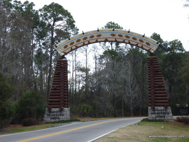 Entrance from road